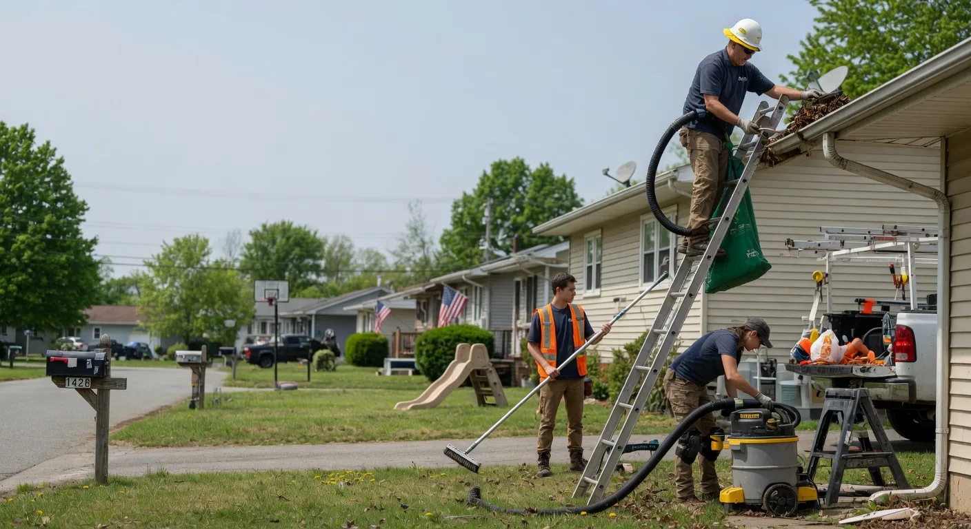 Gutter Installation in Leslie, MI near me